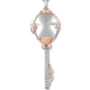 Disney fine jewelry belle locket necklace